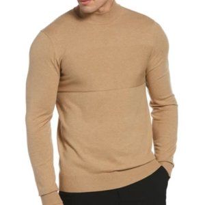 Perry Ellis Men's Tech Knit Mock Neck Pullover Sweater - Various Sizes